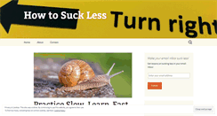 Desktop Screenshot of howtosuckless.net